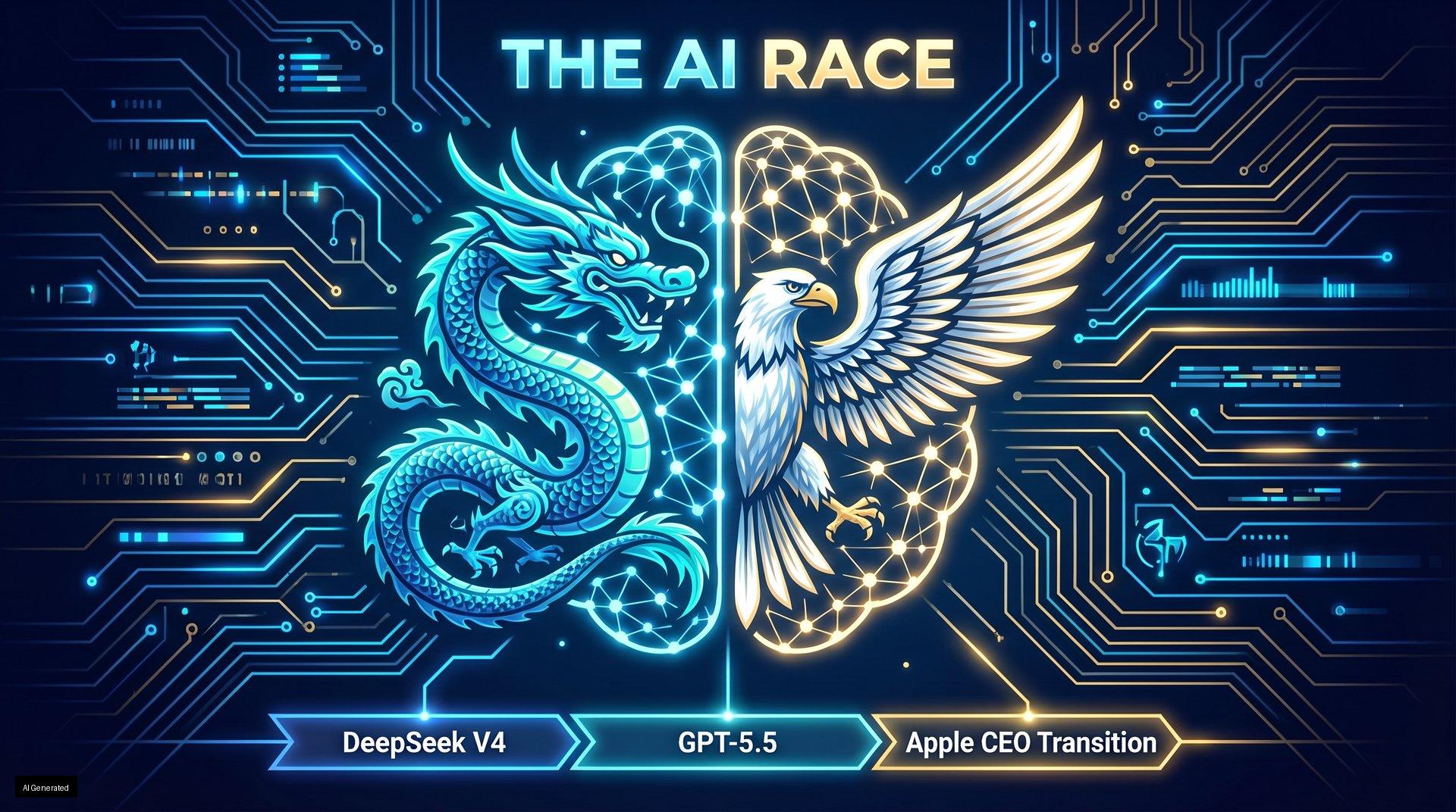 AI 競賽白熱化：DeepSeek V4 開源震撼與 OpenAI GPT-5.5 邁向超級應用