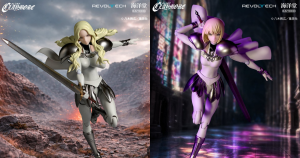 REVOLTECH《獵魔戰記》克蕾雅 ／ 微笑的泰莉莎 可動人偶