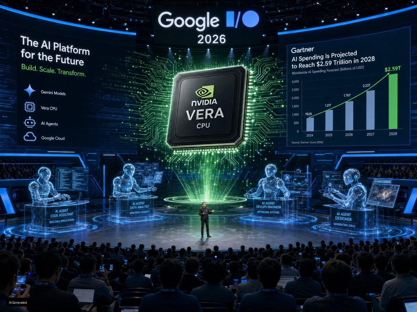 Google I/O 2026 與 NVIDIA Vera CPU