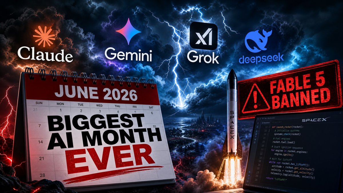 2026 年 6 月：史上最瘋狂的 AI 月份，SpaceX 收購 Cursor 與 Fable 5 封禁延燒